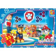 Пазлы ТМ "G-Toys" из серии "Paw Patrol" (щенячьем патруль) (PW0845)