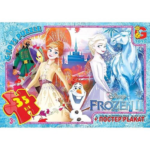 Пазлы ТМ "G-Toys" из серии "Frouzen" (Ледяное Сердце) (FR026)