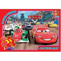 Пазлы ТМ "G-Toys" из серии "Тачки" (Z10215)