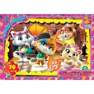 Пазлы ТМ "G-Toys" из серии "44 котенка" (YT56)