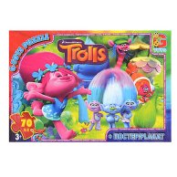 Пазлы ТМ "G-Toys" из серии "Тролли" (TR0071)