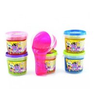 Лизун-антистресс ТМ Mr.Boo Small Boo GLITTER в ведре (A80047)