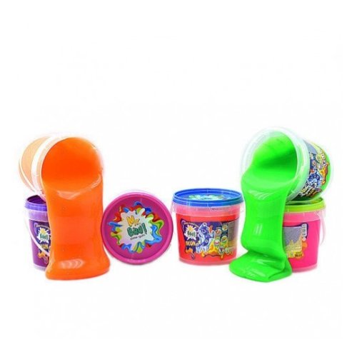 Лизун-антистресс ТМ Mr.Boo Small Boo Neon в ведре (A80048)