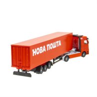 Автомодель – ФУРА НОВАЯ ПОЧТА (красная) SB-15-12-RED-WB(CIS)