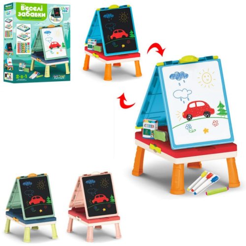 Детский двухсторонний мольберт Limo Toy в ассортименте AK 0008 ABC