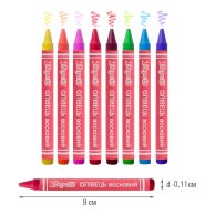 Карандаши восковые 1Вересня 8 цв. JUMBO (590121)