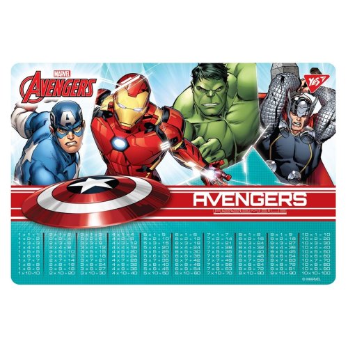 Подкладка для стола YES "Marvel.Avengers" табл.множ. (491646)