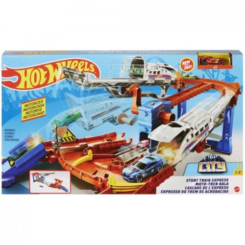 Игровой набор "Гонки на железной дороге" Hot Wheels (GRW38)