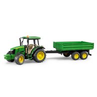 Машинка Bruder Трактор John Deere 5115 M с прицепом 02108