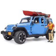 Игровой набор Bruder Машина Jeep Wrangler Rubicon Unlimited с каяком и фигуркой 02529