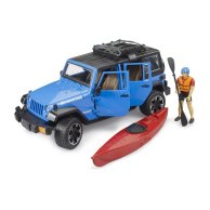 Игровой набор Bruder Машина Jeep Wrangler Rubicon Unlimited с каяком и фигуркой 02529