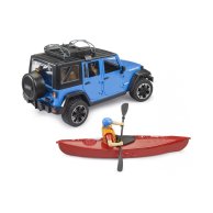 Игровой набор Bruder Машина Jeep Wrangler Rubicon Unlimited с каяком и фигуркой 02529