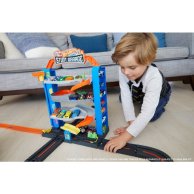 Игрушка Mattel Четырехэтажный гараж для машинок Hot Wheels GNL70