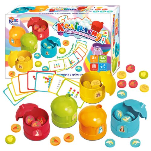 Настольная развлекательная игра 4FUN Game Club Цветоленд 56703