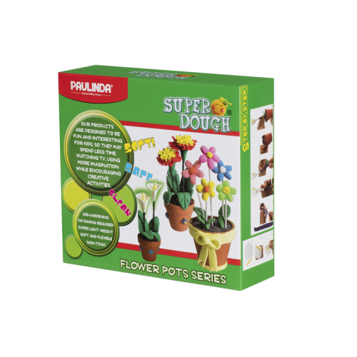 Масса для лепки Paulinda Цветы в горшке Flower pots PL-081142