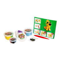 Масса для лепки Paulinda 3в1 Веселые Собаки Super Dough PL-081555