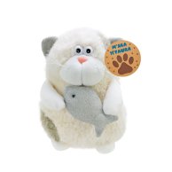 Мягкая игрушка Країна Іграшок Кот с рыбкой, 20 см C6302
