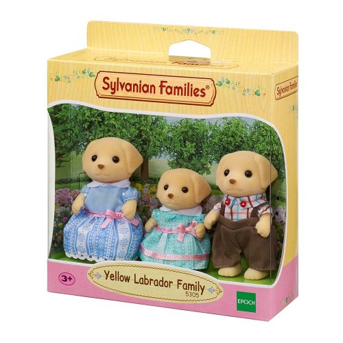 Sylvanian Families Семья Желтых Ламбродорив (5305)