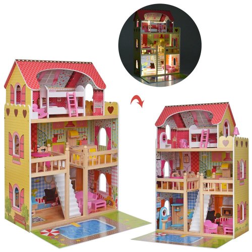 Деревянная игрушка Домик (MD 2671)