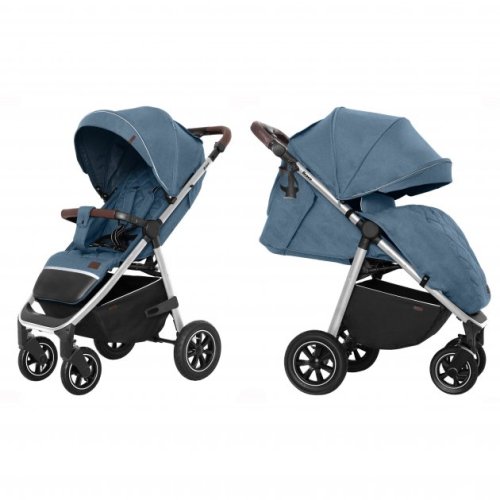 Прогулочная коляска CARRELLO Bravo CRL-5512 Pacific Blue + дождевик L