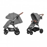 Прогулочная коляска CARRELLO Supra CRL-5510 Carbon Grey + дождевик L