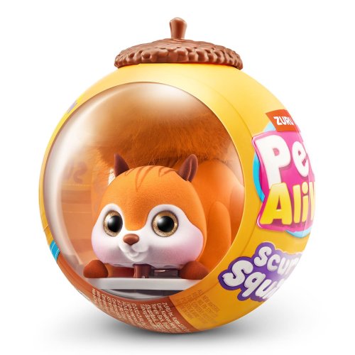 Интерактивная игрушка Pets Alive S1 Белочка, оранжевая 9565A