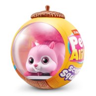 Интерактивная игрушка Pets Alive S1 Белочка, розовая 9565B