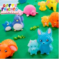 Стретч игрушка-сюрприз #sbabam Softy Friends Милая Семья 8/SC22