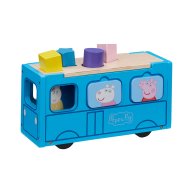 Деревянный игровой набор-сортер Peppa Pig Школьный автобус Пеппы 07222