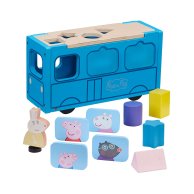 Деревянный игровой набор-сортер Peppa Pig Школьный автобус Пеппы 07222