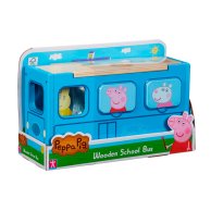 Деревянный игровой набор-сортер Peppa Pig Школьный автобус Пеппы 07222
