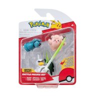 Набор игровых фигурок Pokemon W18 Клефейри, Белдум, Сирфетч'д PKW3057