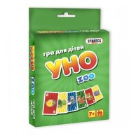 Игра STRATEG "Уно zoo" (укр.) (7016C)