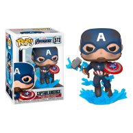Фигурка Funko POP! Avengers Капитан Америка с Мьёльниром 45137