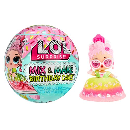 Игровой набор-сюрприз с куклой L.O.L. Surprise! Birthday Фантазируй и удивляй 593140