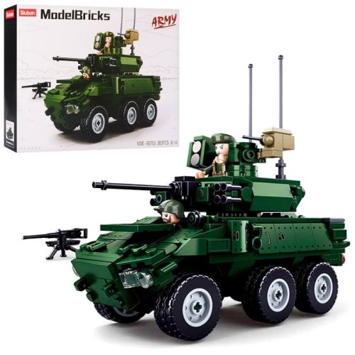 Конструктор военный танк Sluban (M38-B0753)