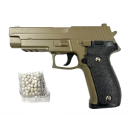 Игрушечный пистолет Galaxy Sig Sauer 226 металлический, пульки 6 мм G26D