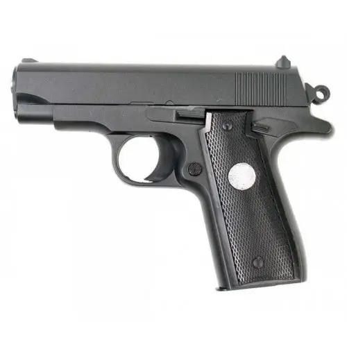 Игрушечный пистолет Galaxy G2 Browning mini металлический, черный G2