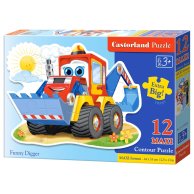 Пазли Castorland 12maxi эл. забавный экскаватор B-120024