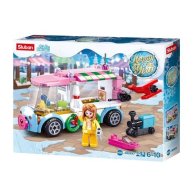 Конструктор SLUBAN машина-станция, фигурка M38-B0889D