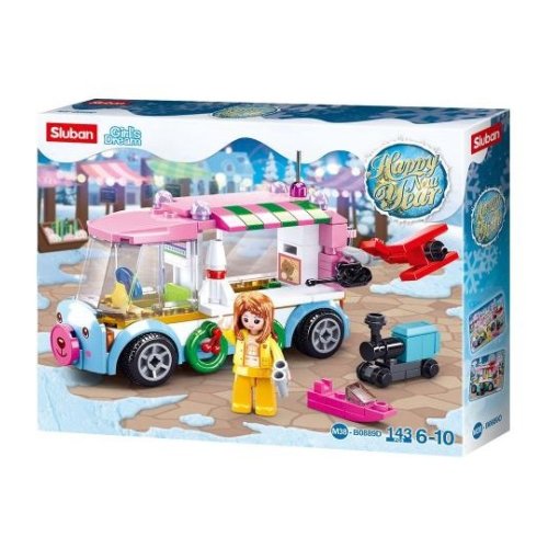Конструктор SLUBAN машина-станция, фигурка M38-B0889D