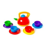 Игровой набор посуды"Юная  господарочка" №4 ( 9-эл) (048/4)