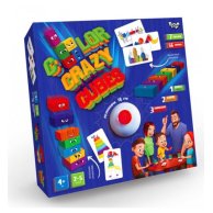 Настольная игра Danko Toys Color Crazy Cubes, укр CCC-02-01U