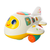 Игрушка Hola Самолет, с эффектами, англ., 20 см 6103