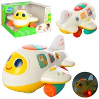 Игрушка Hola Самолет, с эффектами, англ., 20 см 6103