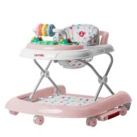 Ходунки Carrello Torino 3 в 1 (ходунки, качели, каталка) CRL-9603/3 Rose