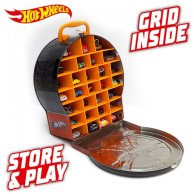 Металлический контейнер-колесо Mattel для машинок Hot Wheels HWCC18