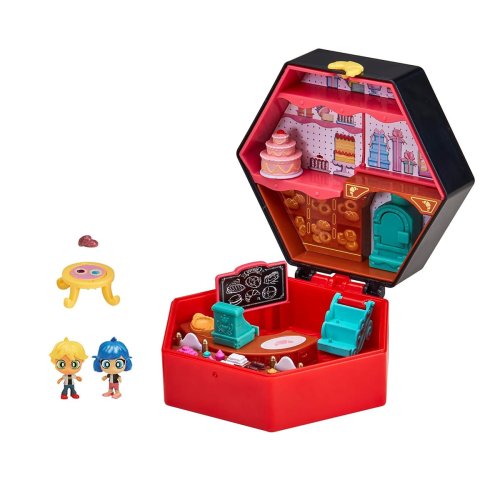 Игровой набор Playmates Toys Леди Баг и Супер-Кот Chibi Парикмахерская Буланжери 50551