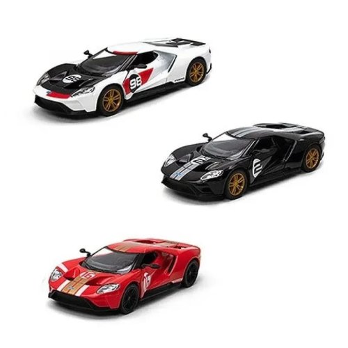 Металлическая машинка Kinsmart Ford GT (Heritage Edition) 5'' с инерцией, в ассорт. KT5448W