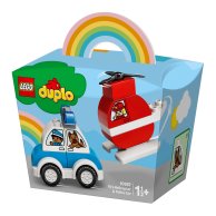 Конструктор Lego Duplo Пожарный вертолет и полицейский автомобиль (10957)